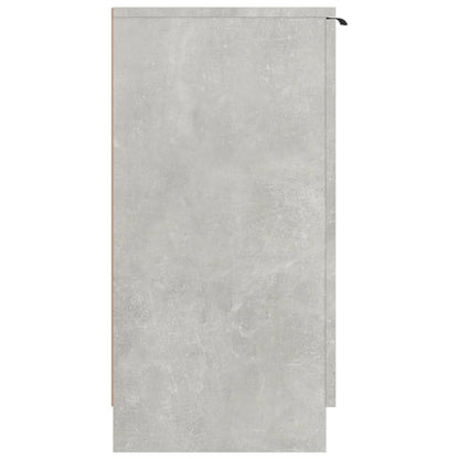 Schuhschrank Betongrau 59x35x70 cm Holzwerkstoff