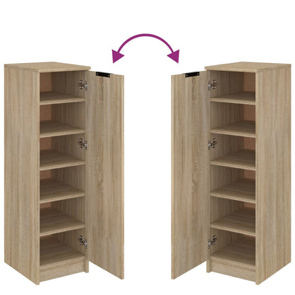 Schuhschrank Sonoma-Eiche 30x35x100 cm Holzwerkstoff