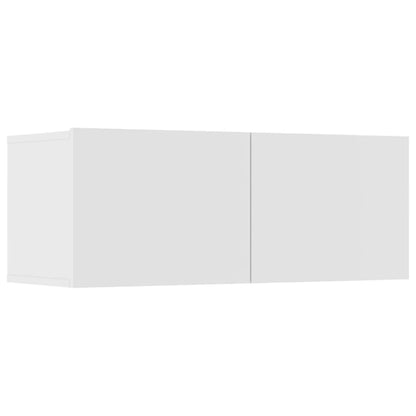 TV-Schränke 4 Stk. Weiß 80x30x30 cm Holzwerkstoff