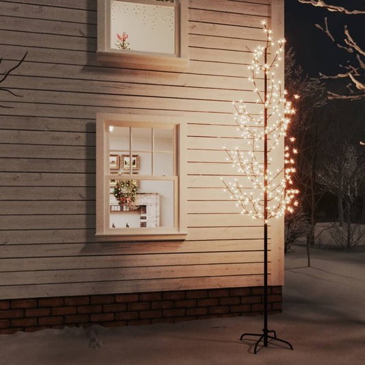 LED-Baum mit Kirschblüten Warmweiß 368 LEDs 300cm