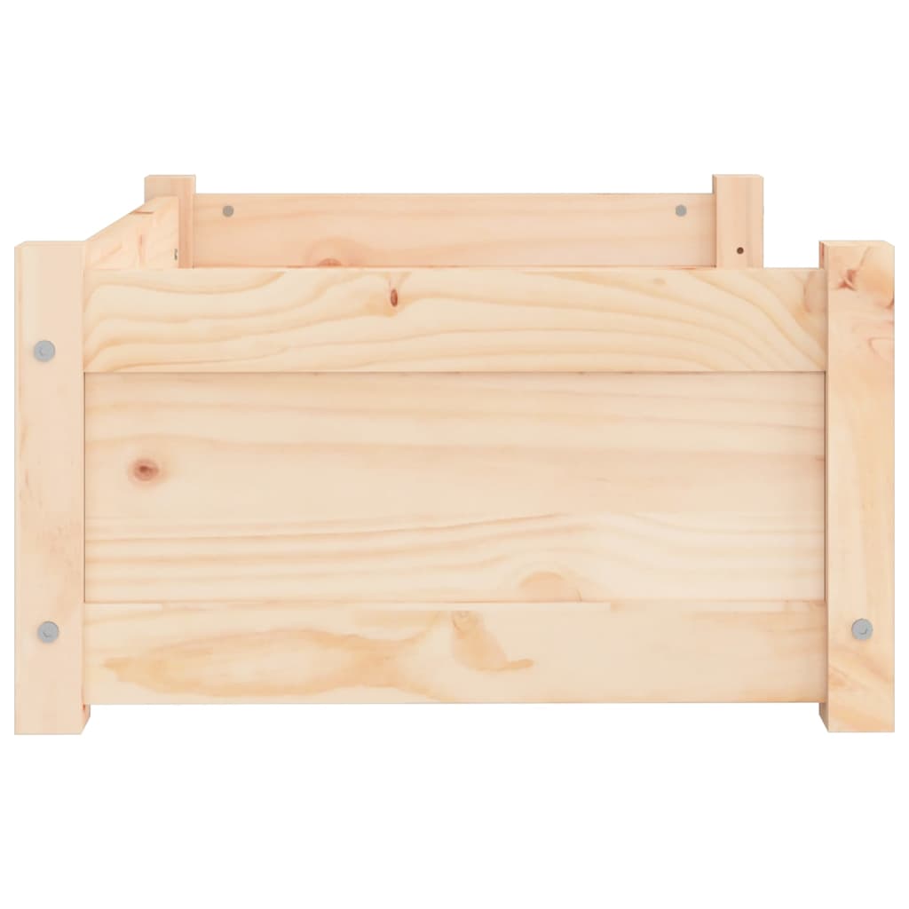 Hundebett 65,5 x 50,5 x 28 cm Massivholz Kiefer