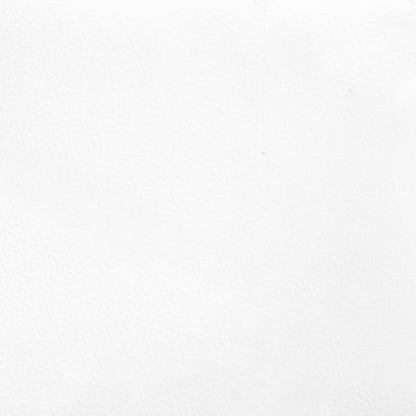 Bettgestell Weiß 80x200 cm Kunstleder
