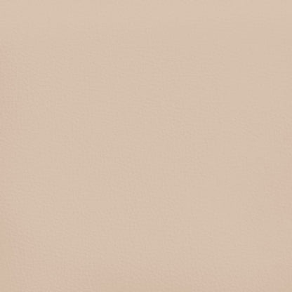 Bettgestell Cappuccino-Braun 90x200 cm Kunstleder