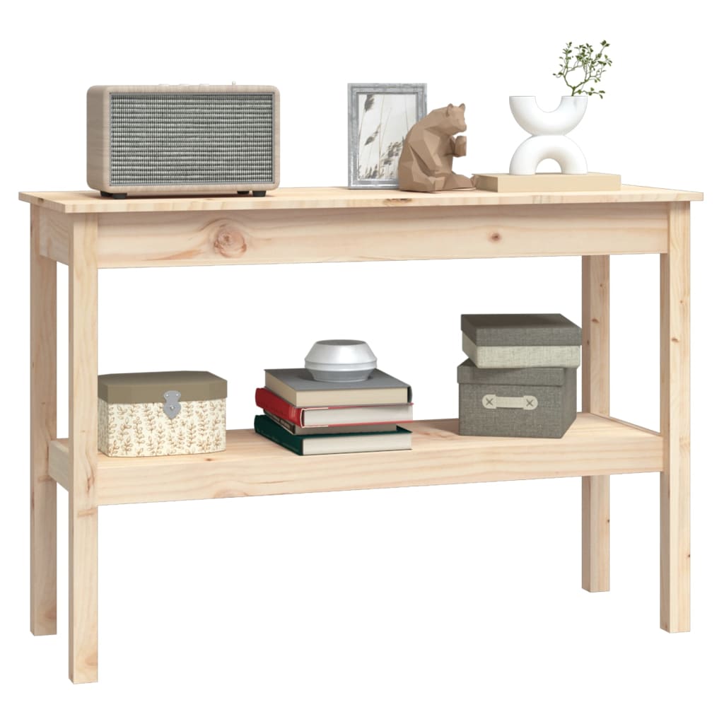 Konsolentisch 110x40x75 cm Massivholz Kiefer