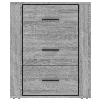 Nachttisch Grau Sonoma 50x36x60 cm Holzwerkstoff