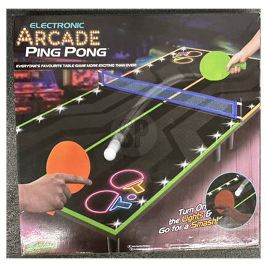 Tender Toys Tischtennisplatte mit LED-Leuchten 100x50 cm
