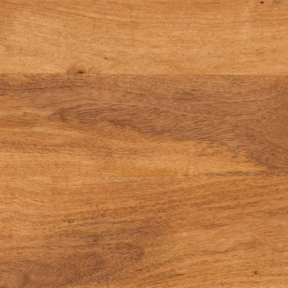 TV-Schrank Braun und Schwarz 100x33,5x46 cm Massivholz Mango