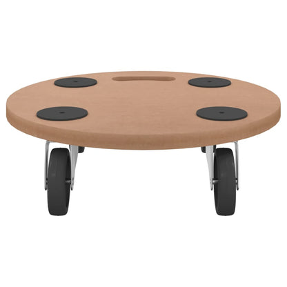 Rollbretter 2 Stk. Rund Holzwerkstoff