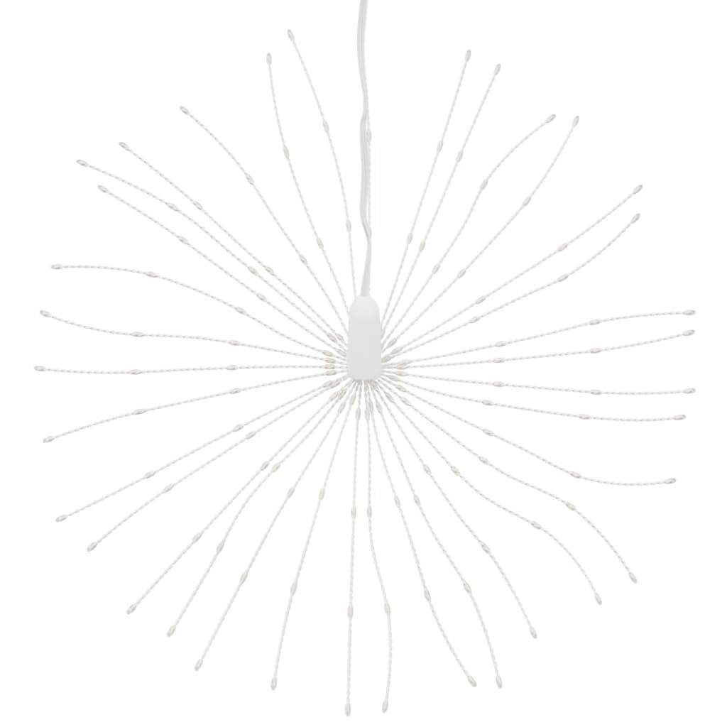 Weihnachtsbeleuchtung Feuerwerk 140 LEDs Blau 17 cm