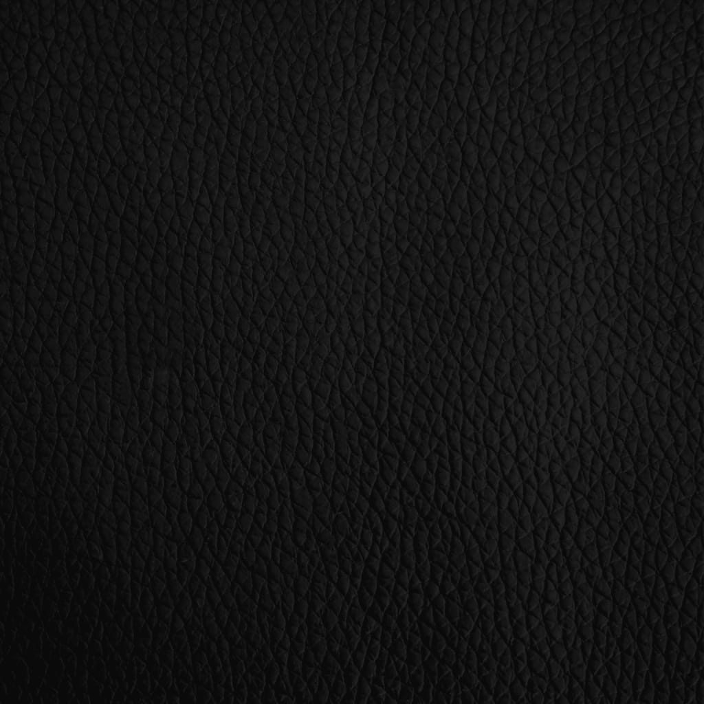 Kindersofa Schwarz 90x53x30 cm Kunstleder