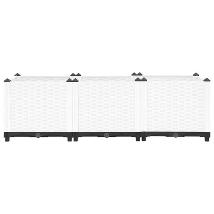 Hochbeet 120x40x38 cm Polypropylen