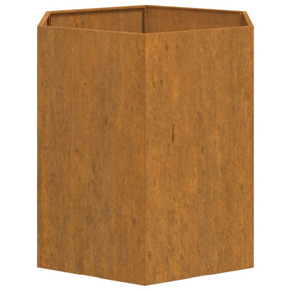Pflanzkübel Rostig 40x40x45 cm Cortenstahl