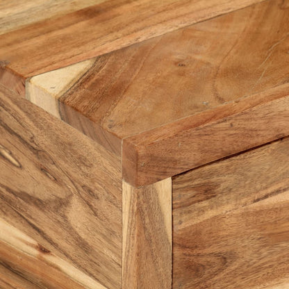 TV-Ständer (118-200) x 30 x 40 cm Massivholz Akazie