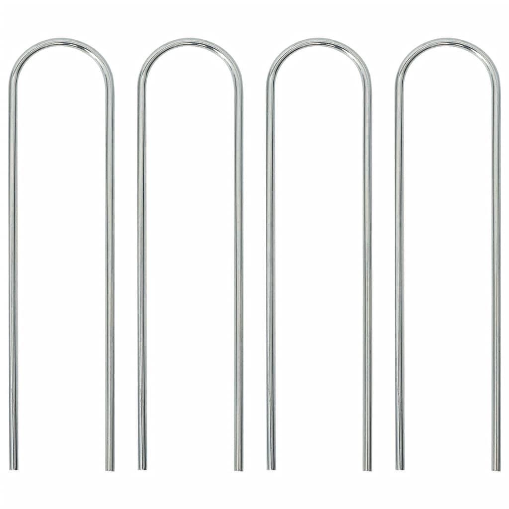 Fußball-Rebounder Weiß & Schwarz 184x61x123 cm Stahl & PE