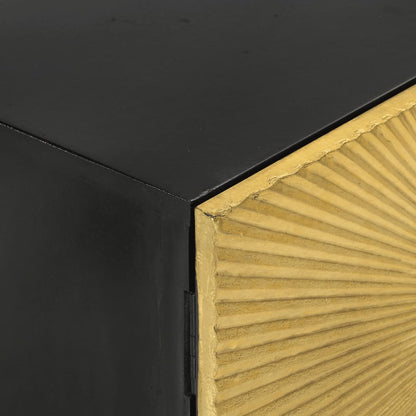 TV-Schrank 110x30x45 cm Massivholz Mango