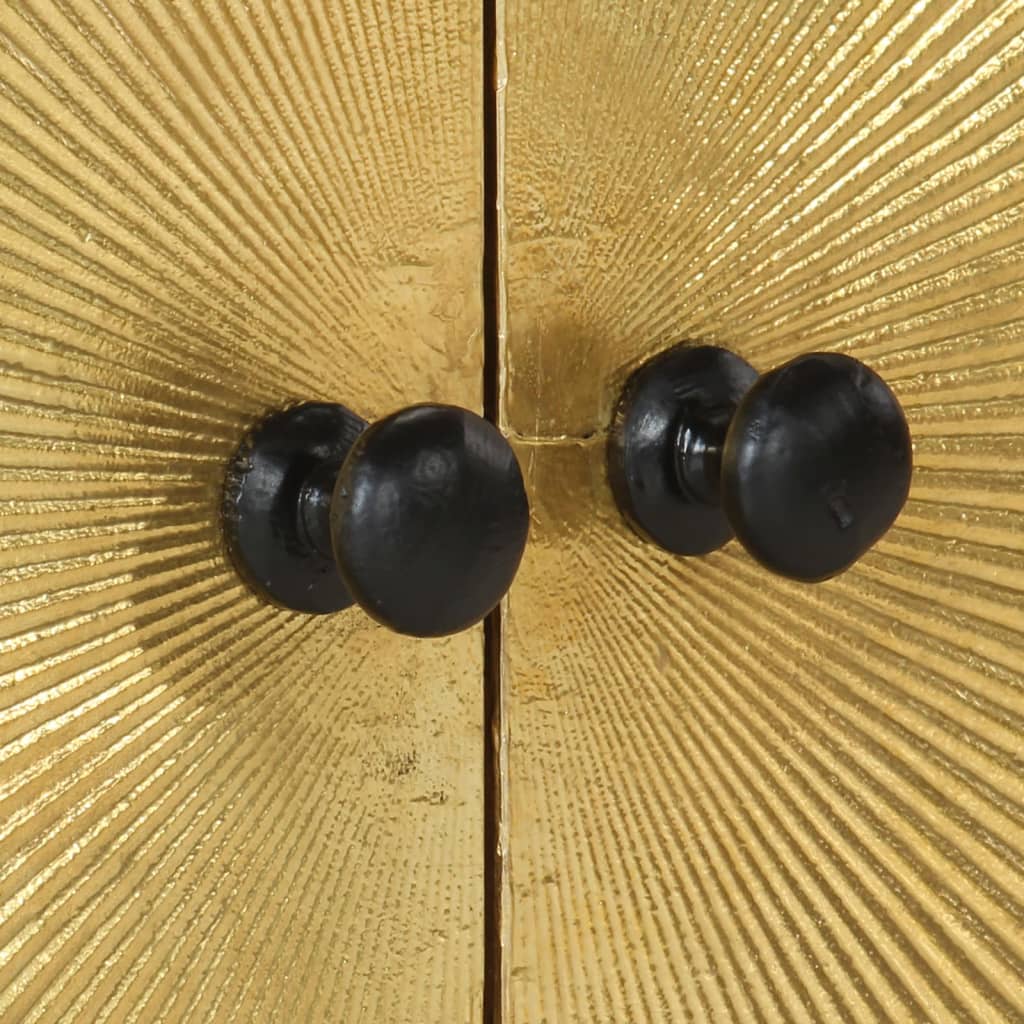 TV-Schrank 110x30x45 cm Massivholz Mango