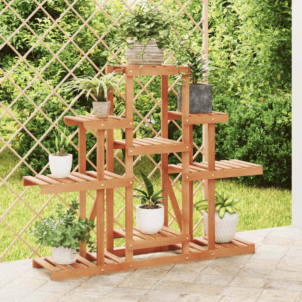 Blumenständer 110x25x96 cm Massivholz Tanne