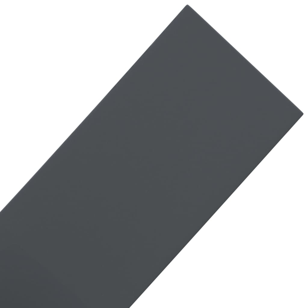 Rasenkanten 2 Stk. Grau 10 m 15 cm Polyethylen