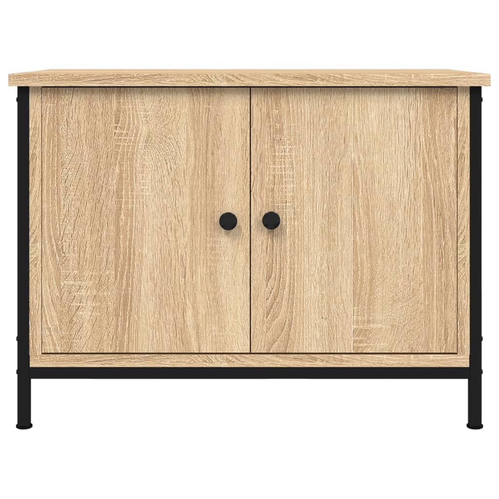 TV-Schrank mit Türen Sonoma-Eiche 60 x 35 x 45 cm Holzwerkstoff