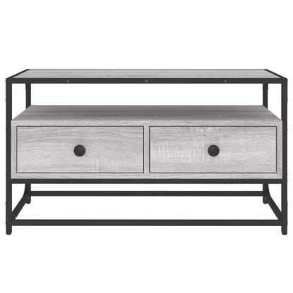TV-Schrank Grau Sonoma 80x35x45 cm Holzwerkstoff