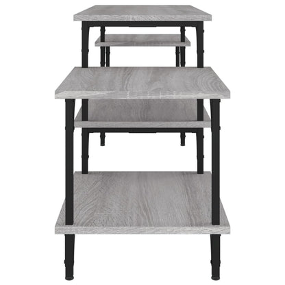 TV-Schrank Grau Sonoma 157x35x52 cm Holzwerkstoff