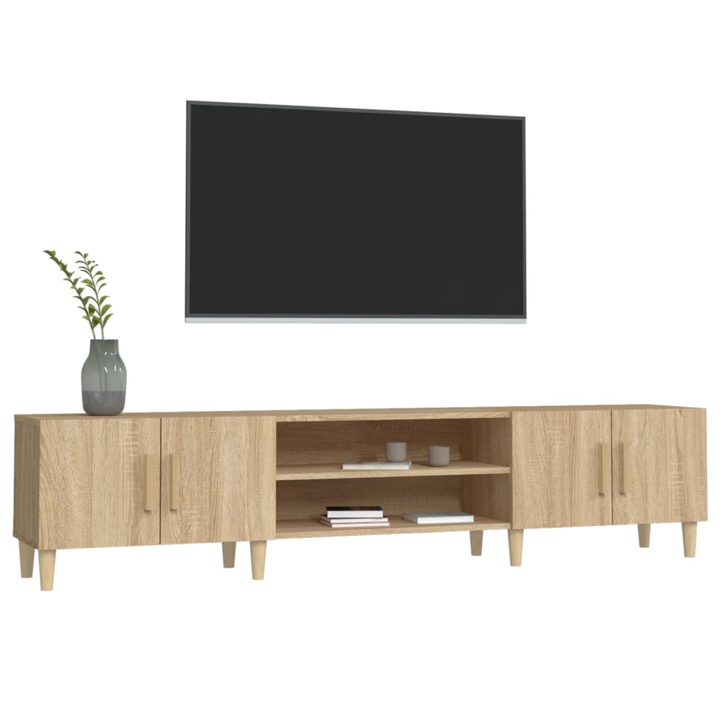 TV-Schrank Sonoma-Eiche 180 x 31,5 x 40 cm Holzwerkstoff