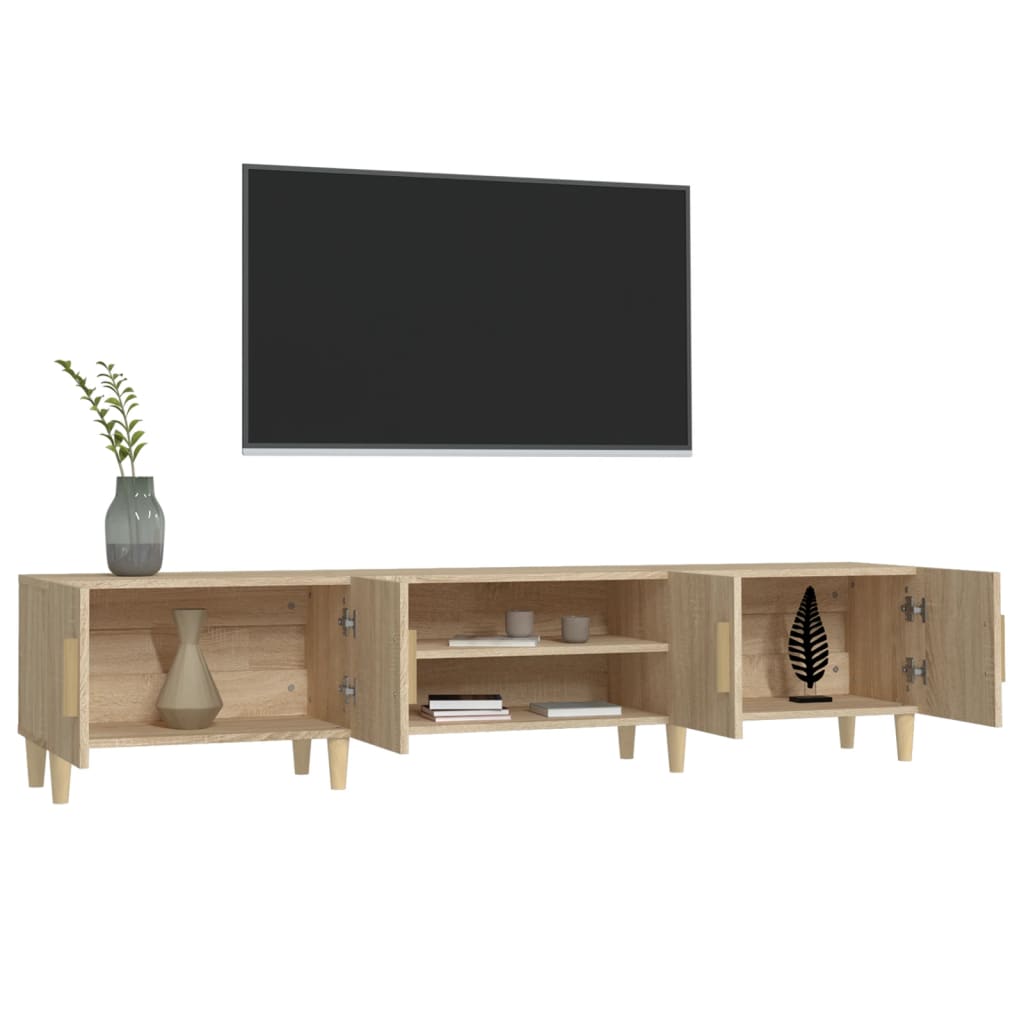 TV-Schrank Sonoma-Eiche 180 x 31,5 x 40 cm Holzwerkstoff