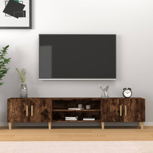TV-Schrank Räuchereiche 180x31,5x40 cm Holzwerkstoff