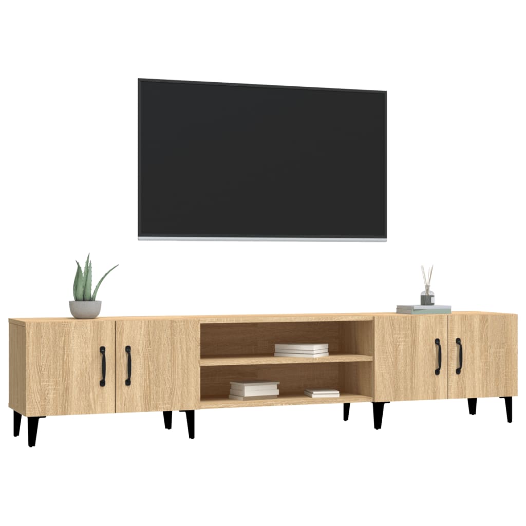 TV-Schrank Sonoma-Eiche 180 x 31,5 x 40 cm Holzwerkstoff