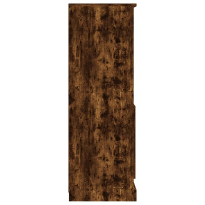 Highboard Räuchereiche 60x35,5x103,5 cm Holzwerkstoff