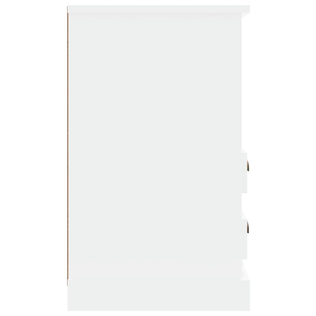 Nachttisch Weiß 43x36x60 cm