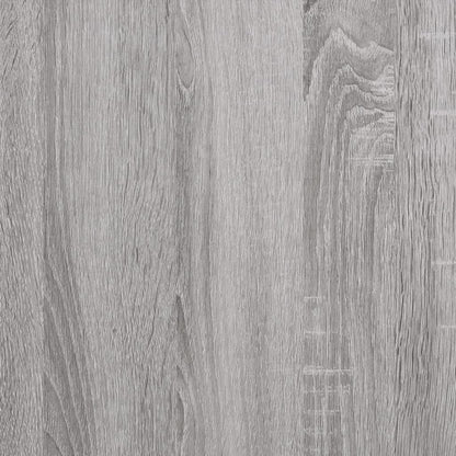Wand-Nachttische 2 Stk. Grau Sonoma 41,5x36x28 cm