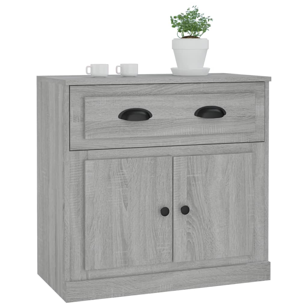 Sideboard Grau Sonoma 70x35,5x67,5 cm Holzwerkstoff