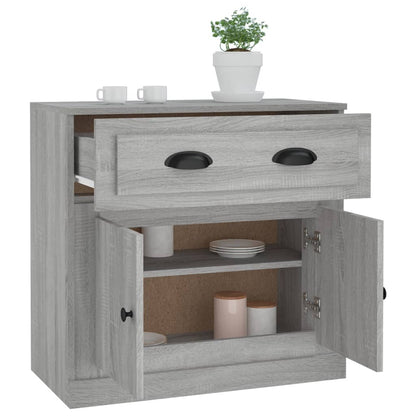 Sideboard Grau Sonoma 70x35,5x67,5 cm Holzwerkstoff