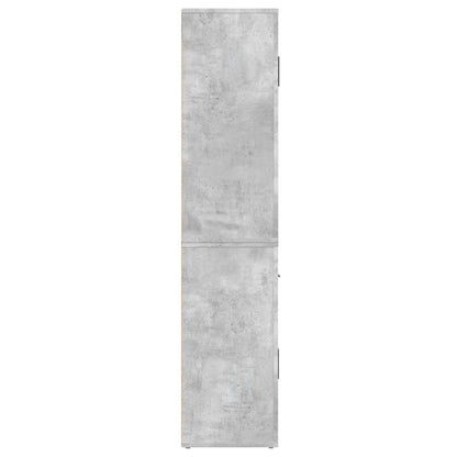 Highboard Betongrau Holzwerkstoff