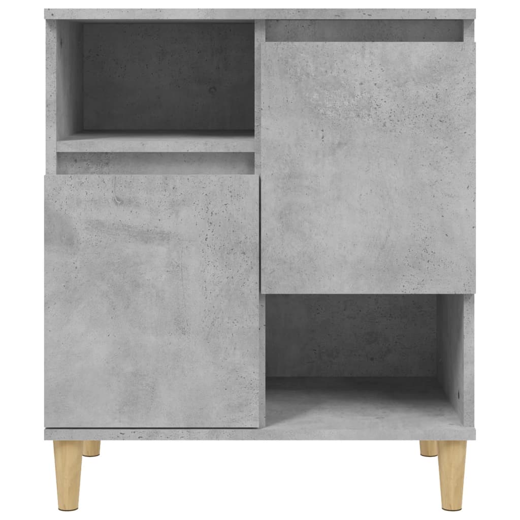 Sideboards 3 Stk. Betongrau 60x35x70 cm Holzwerkstoff