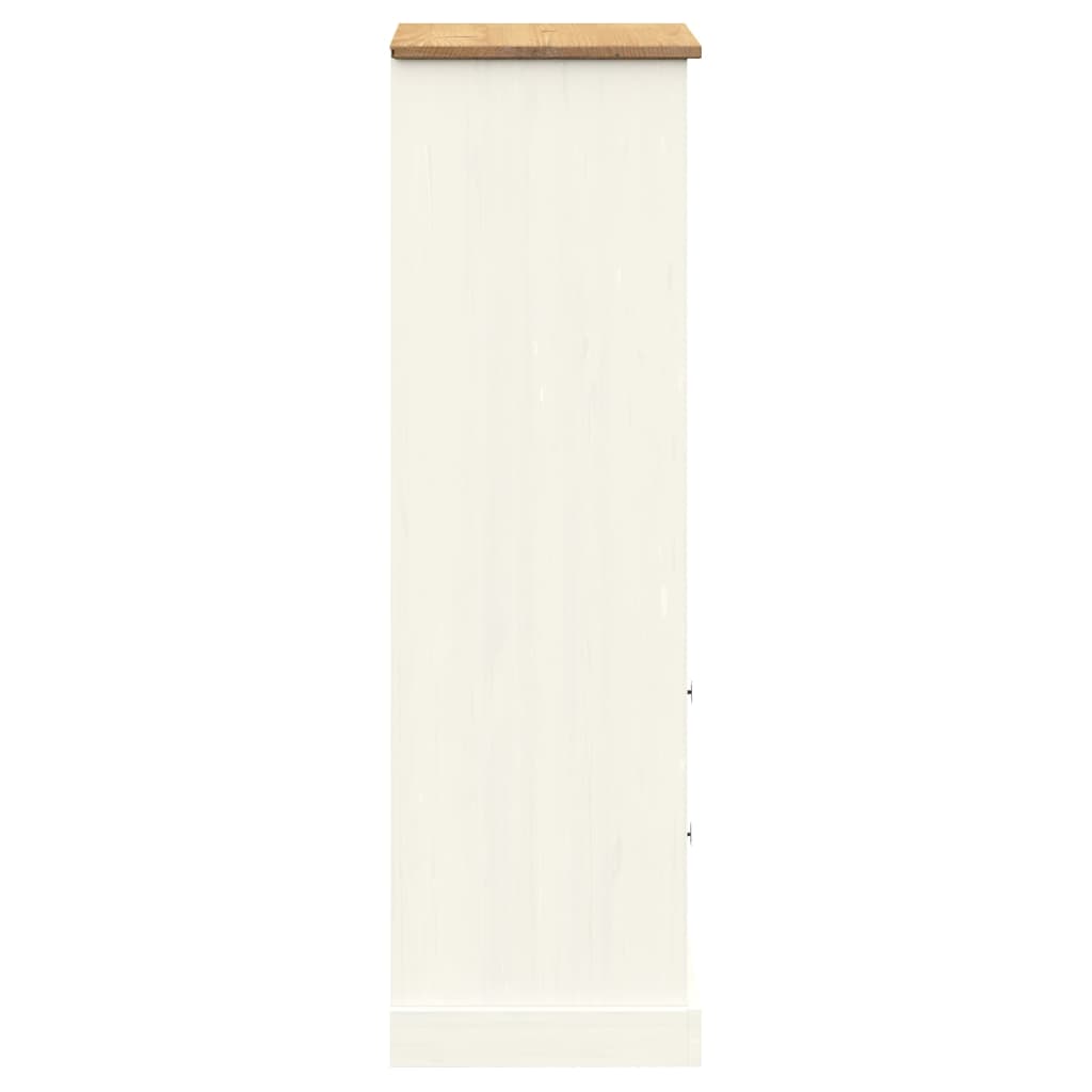 Bücherregal VIGO 60x35x114,5 cm Massivholz Kiefer