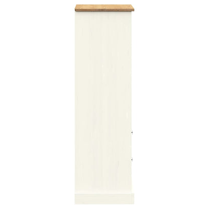 Bücherregal VIGO 60x35x114,5 cm Massivholz Kiefer