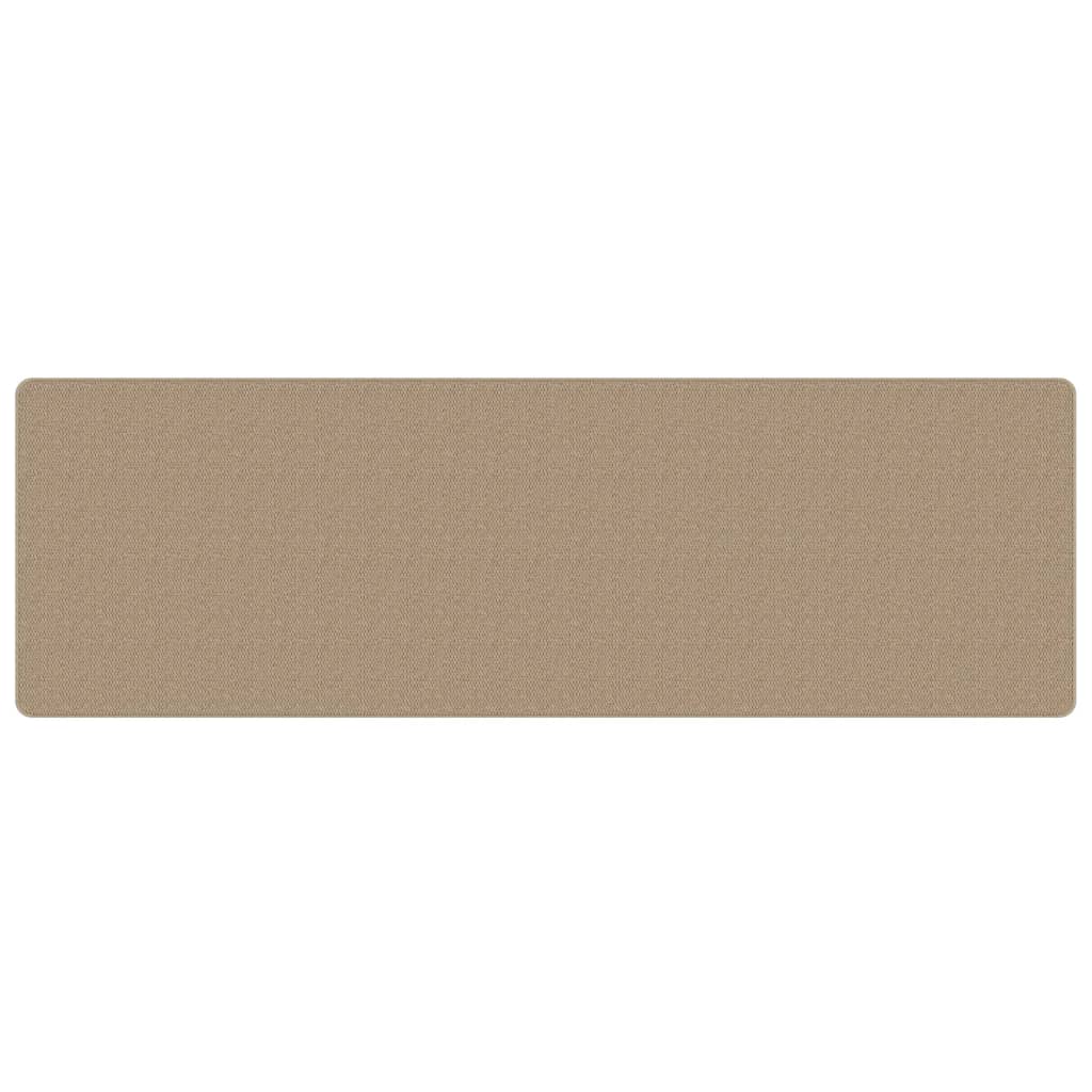 Teppichläufer Sisal-Optik Sandfarben 80x250 cm