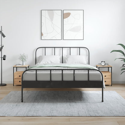 Nachttische 2 Stk. Sonoma-Eiche 34x35,5x50 cm Holzwerkstoff