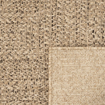 Teppich ZIZUR 160x230 cm Jute-Optik Indoor und Outdoor