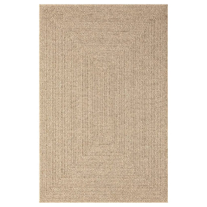 Teppich ZIZUR 200x290 cm Jute-Optik Indoor und Outdoor