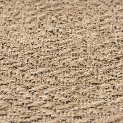 Teppich ZIZUR 90 cm Jute-Optik Indoor und Outdoor