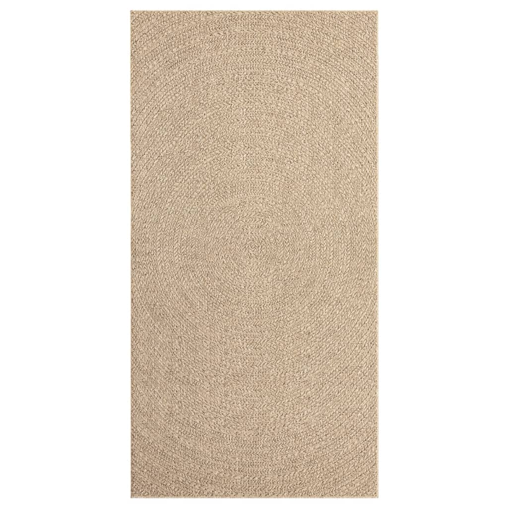 Teppich ZIZUR 80x150 cm Jute-Optik Indoor und Outdoor