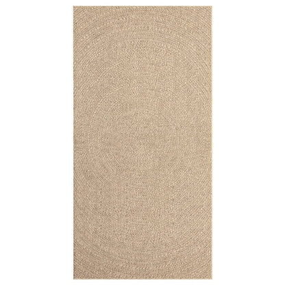 Teppich ZIZUR 80x150 cm Jute-Optik Indoor und Outdoor