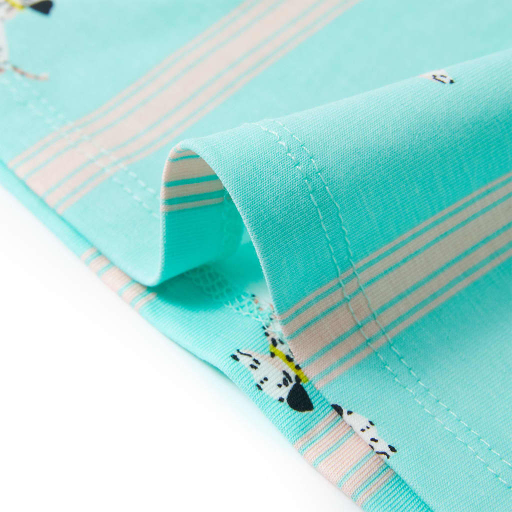 Kinderpyjama mit Kurzen Ärmeln Ecru Hund 116