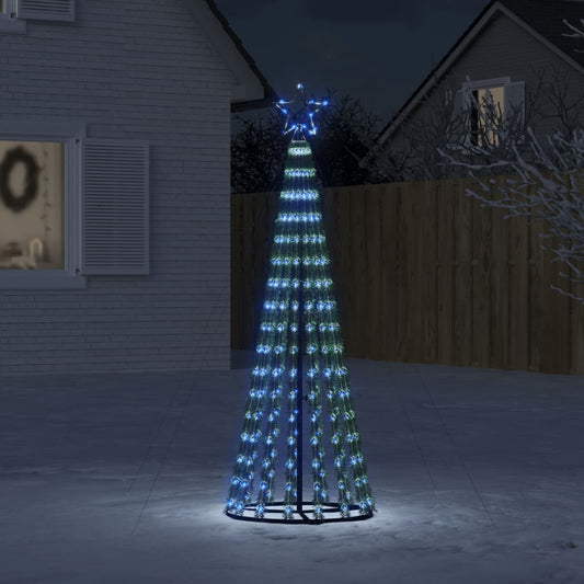 Weihnachtsbaum Kegelform 275 LEDs Blau 180 cm