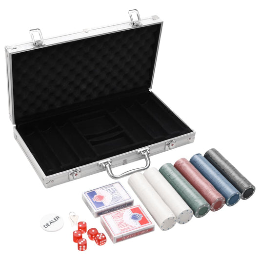 Pokerchips-Set 300 Stk. 4 g