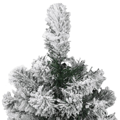 Künstlicher Weihnachtsbaum Klappbar Beschneit 150 cm