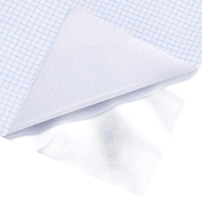 Möbelfolien Selbstklebend Silbern 90x500 cm PET